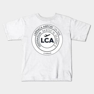 Airport code LCA Larnaca Kids T-Shirt